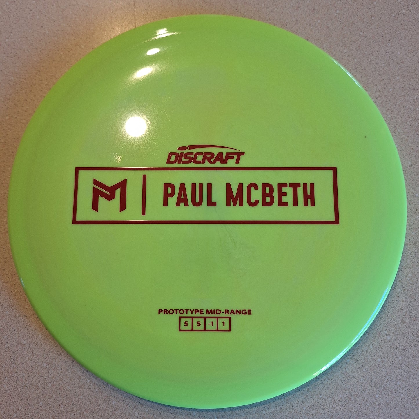 Discraft Paul McBeth Prototype Malita