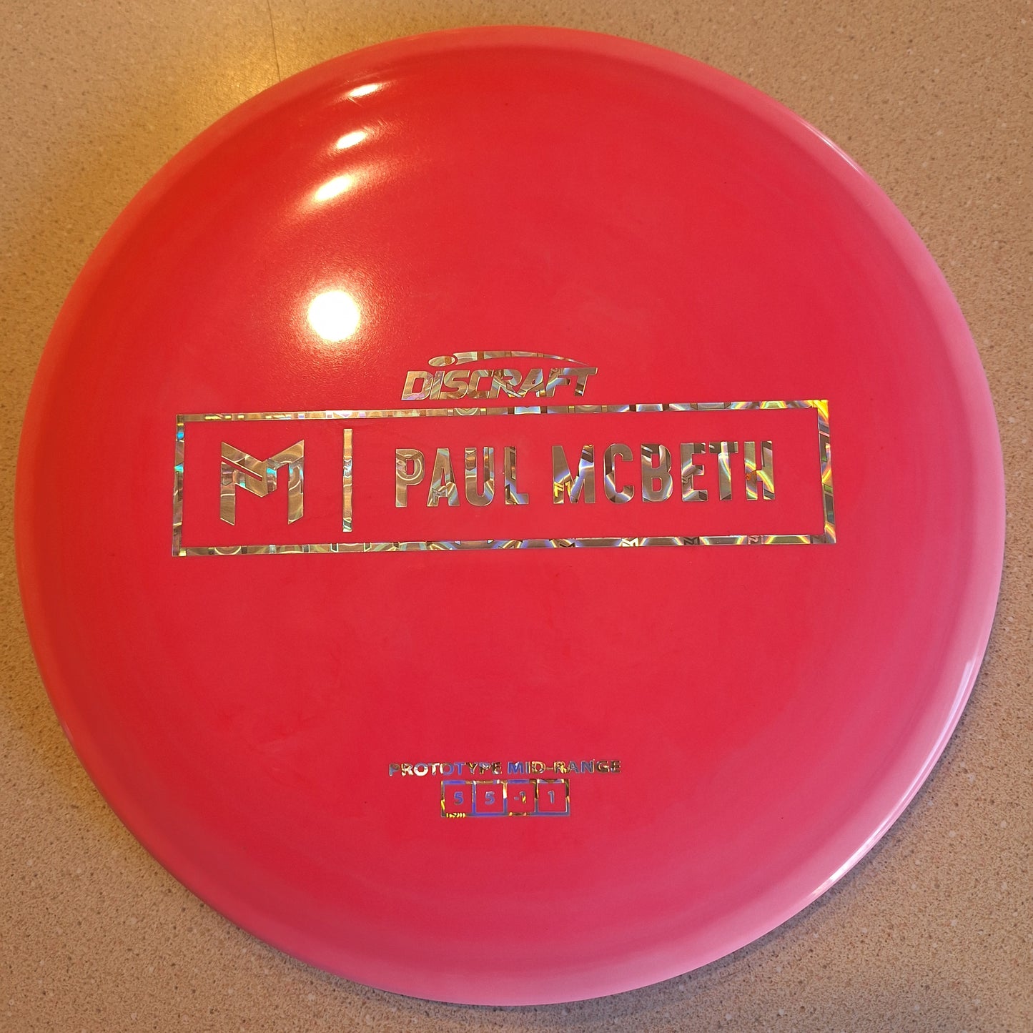 Discraft Paul McBeth Prototype Malita