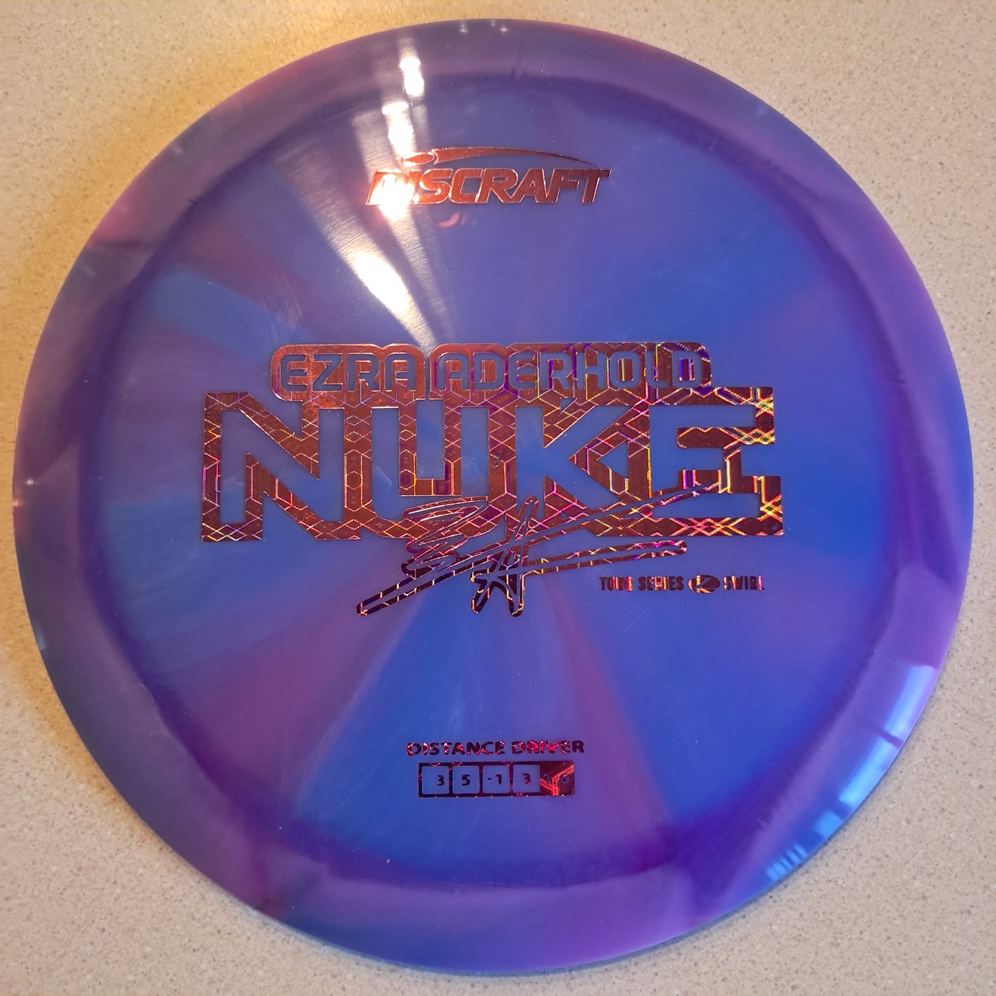 Discraft 2025 Tour Series Ezra Aderhold Z Swirl Nuke