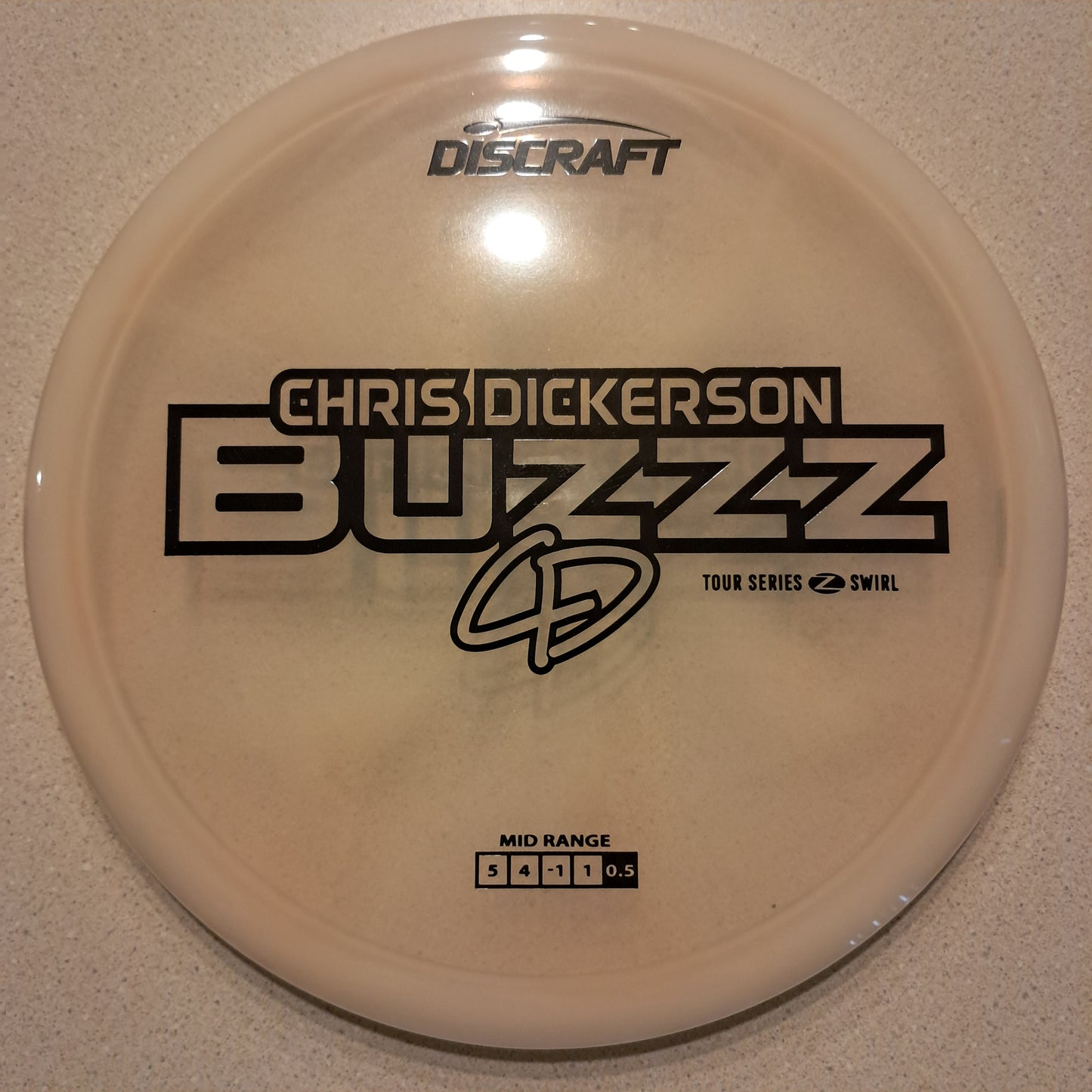 Discraft 2025 Tour Series Chris Dickerson Z Swirl Buzzz