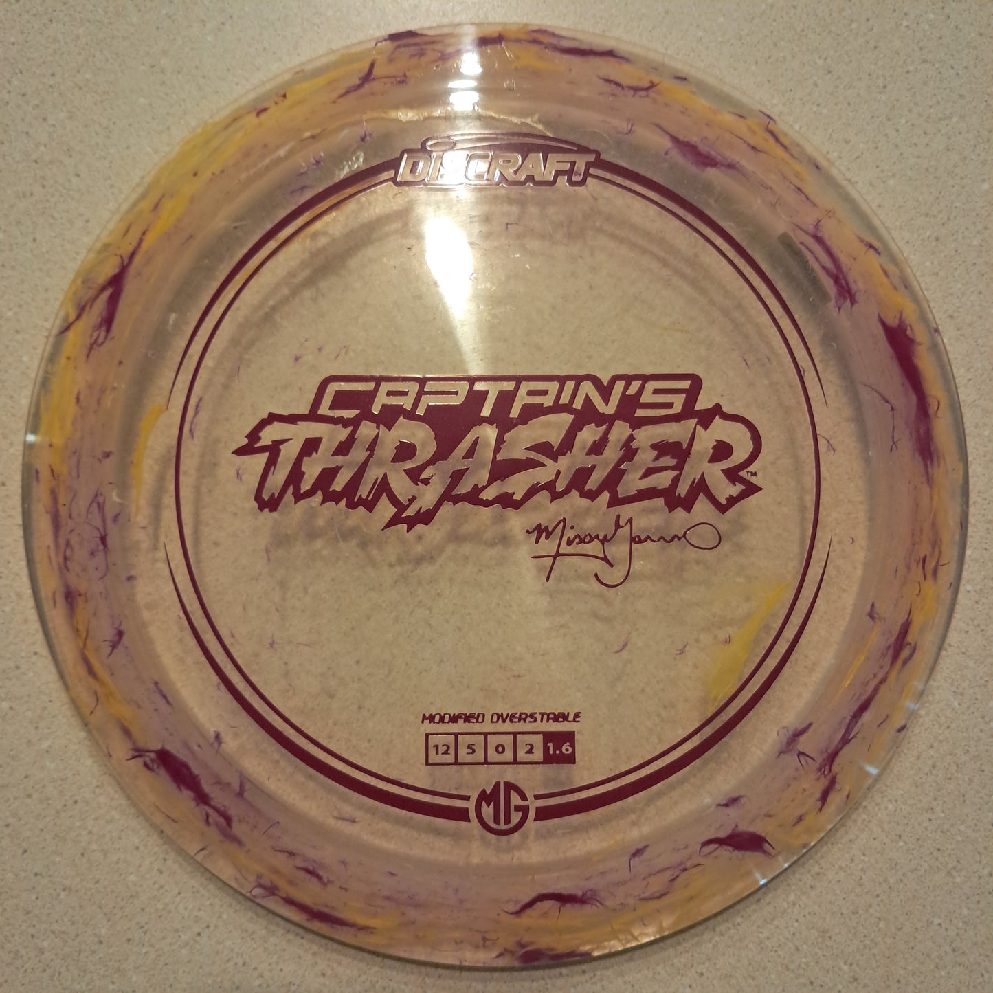 Discraft 2025 Missy Gannon Z Jawbreaker Captain’s Thrasher