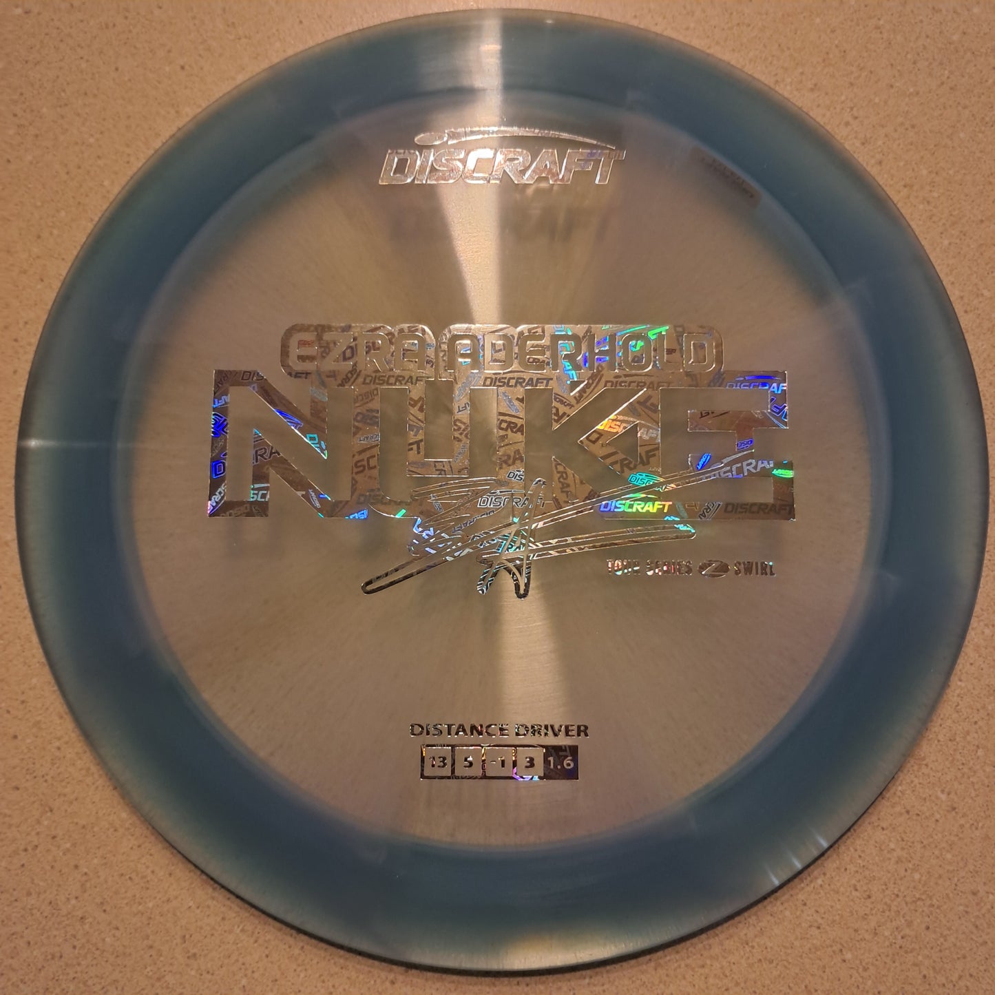Discraft 2025 Tour Series Ezra Aderhold Z Swirl Nuke