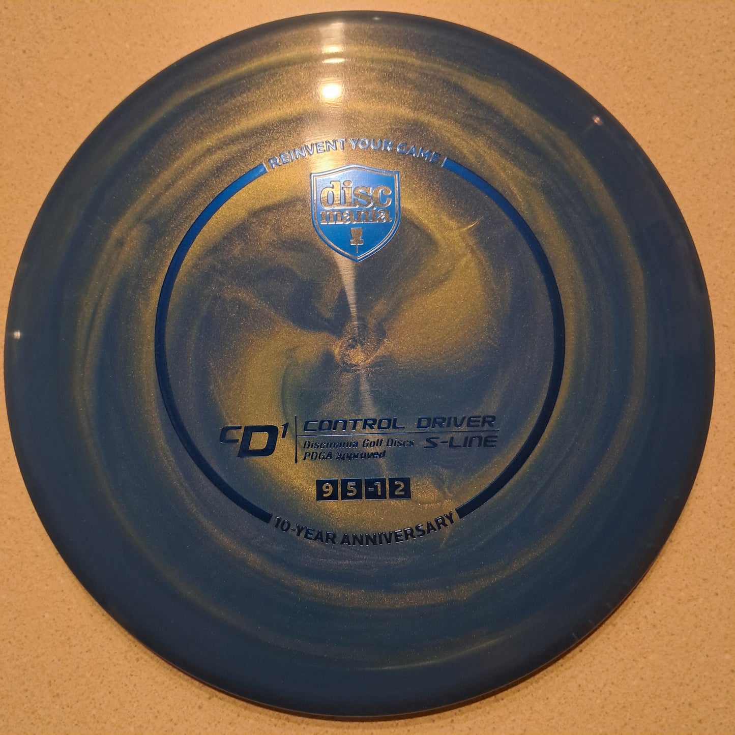 Discmania S-Line Golden Swirl CD1 (10th Anniversary)