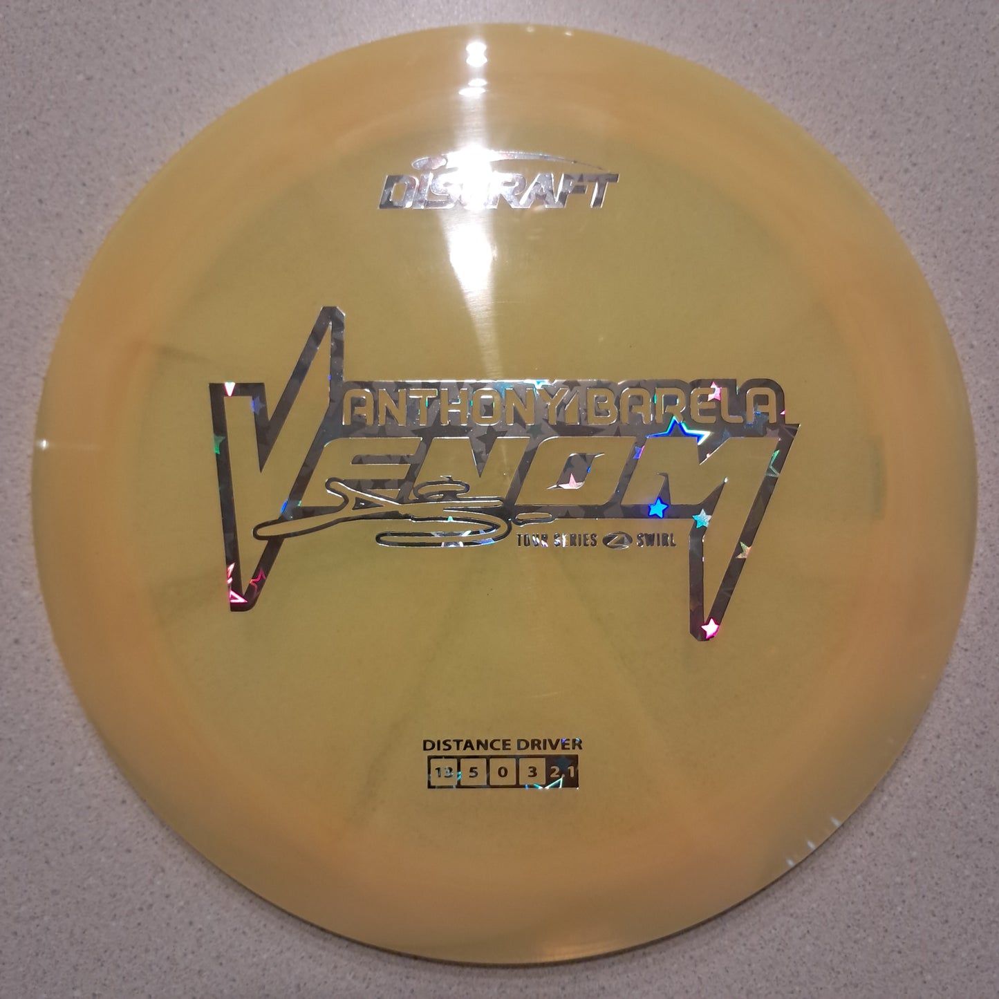 Discraft 2025 Tour Series Anthony Barela Z Swirl Venom