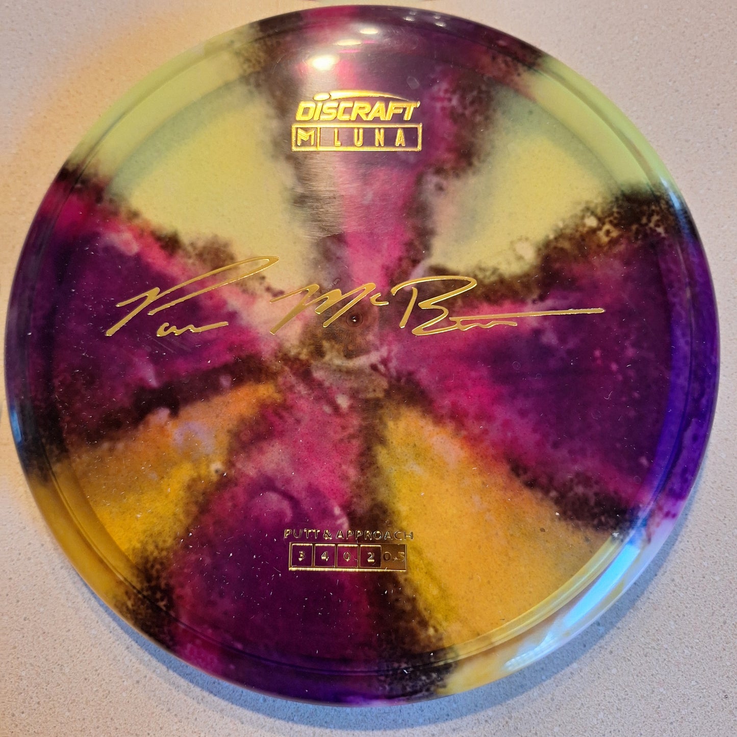 Discraft Paul McBeth Fly Dye Z Luna