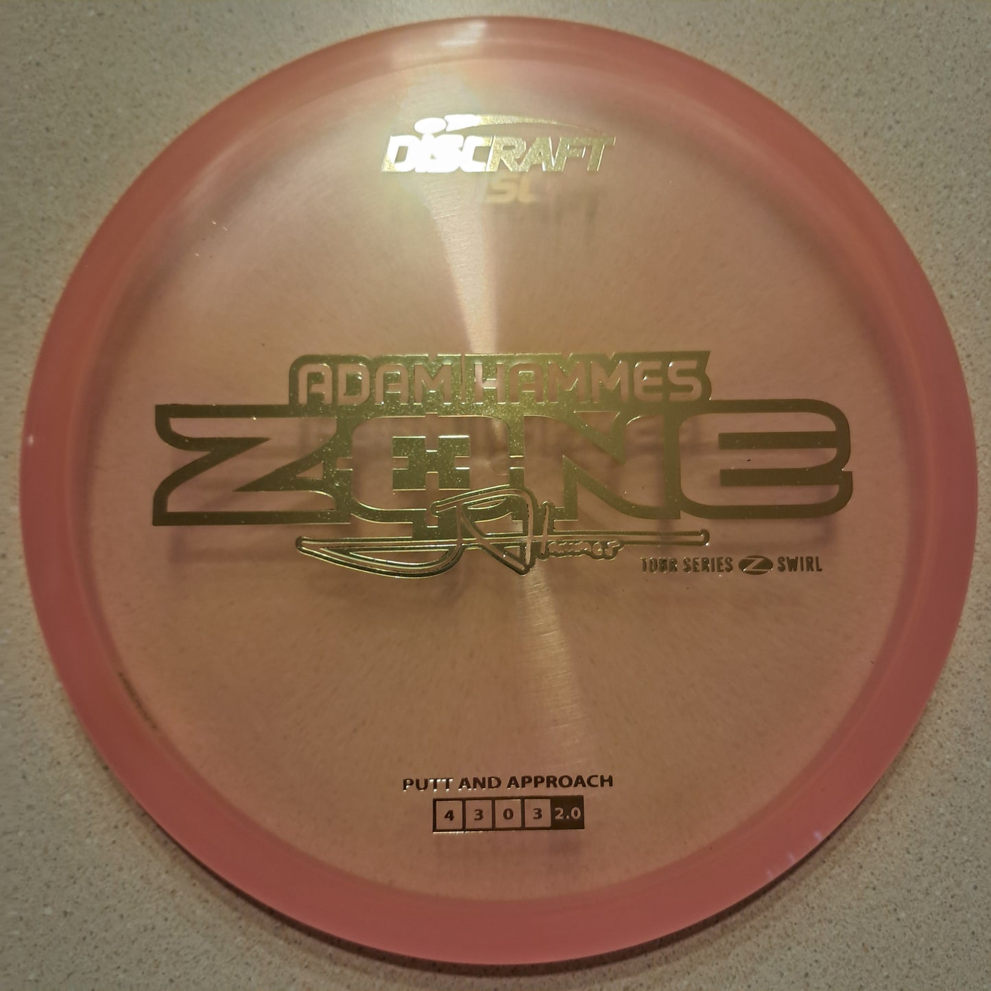 Discraft 2025 Tour Series Adam Hammes Z Swirl Zone
