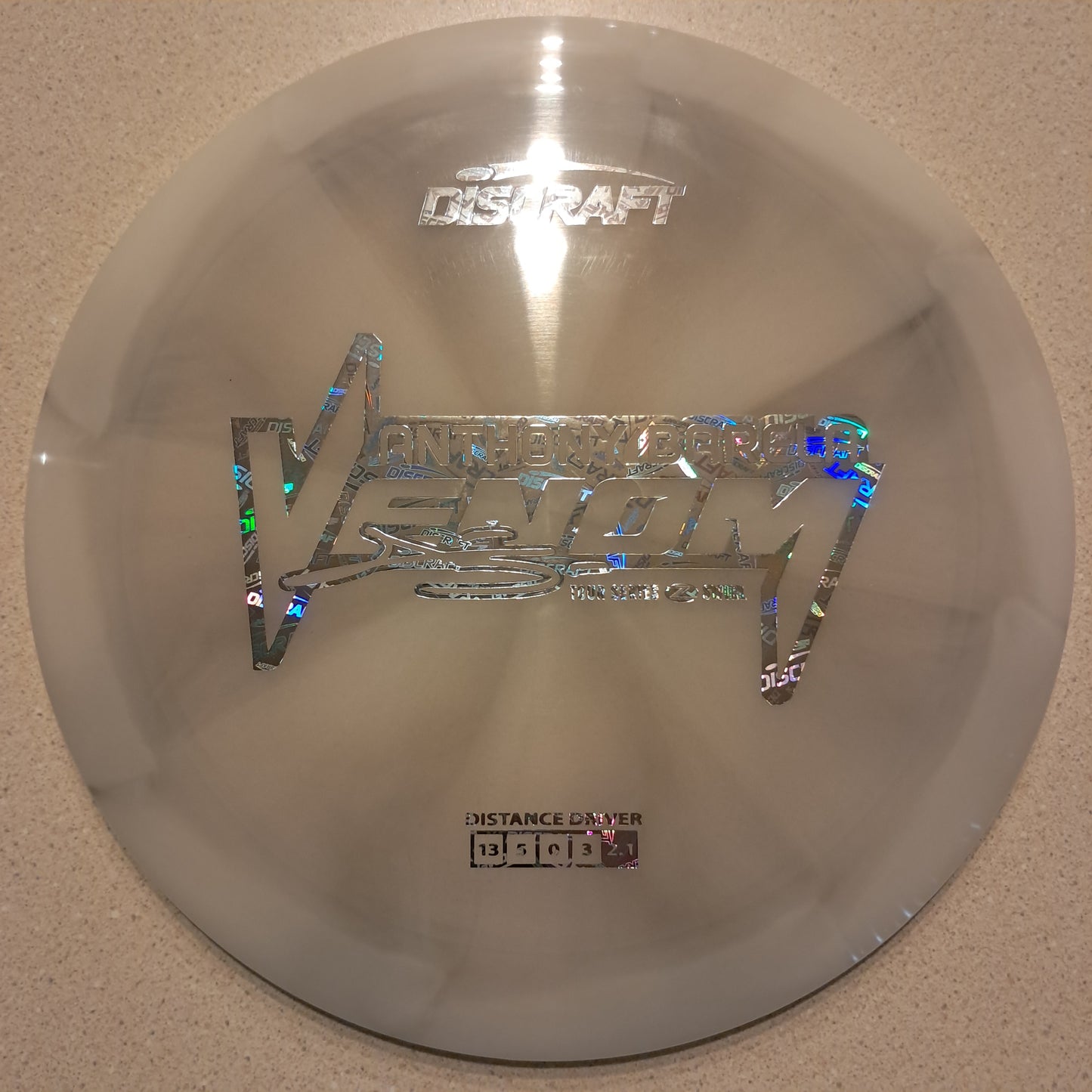 Discraft 2025 Tour Series Anthony Barela Z Swirl Venom