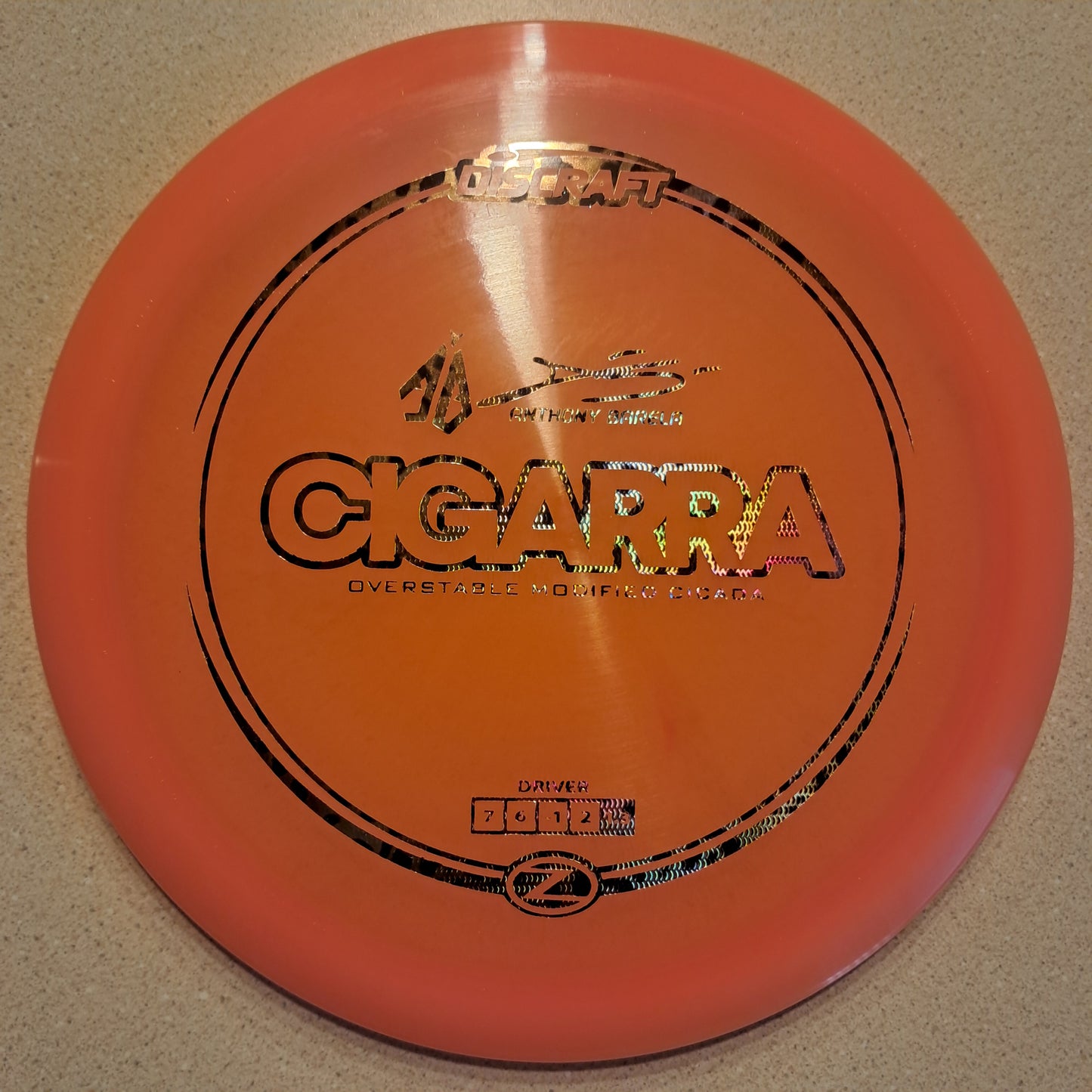 Discraft Anthony Barela Z Cigarra