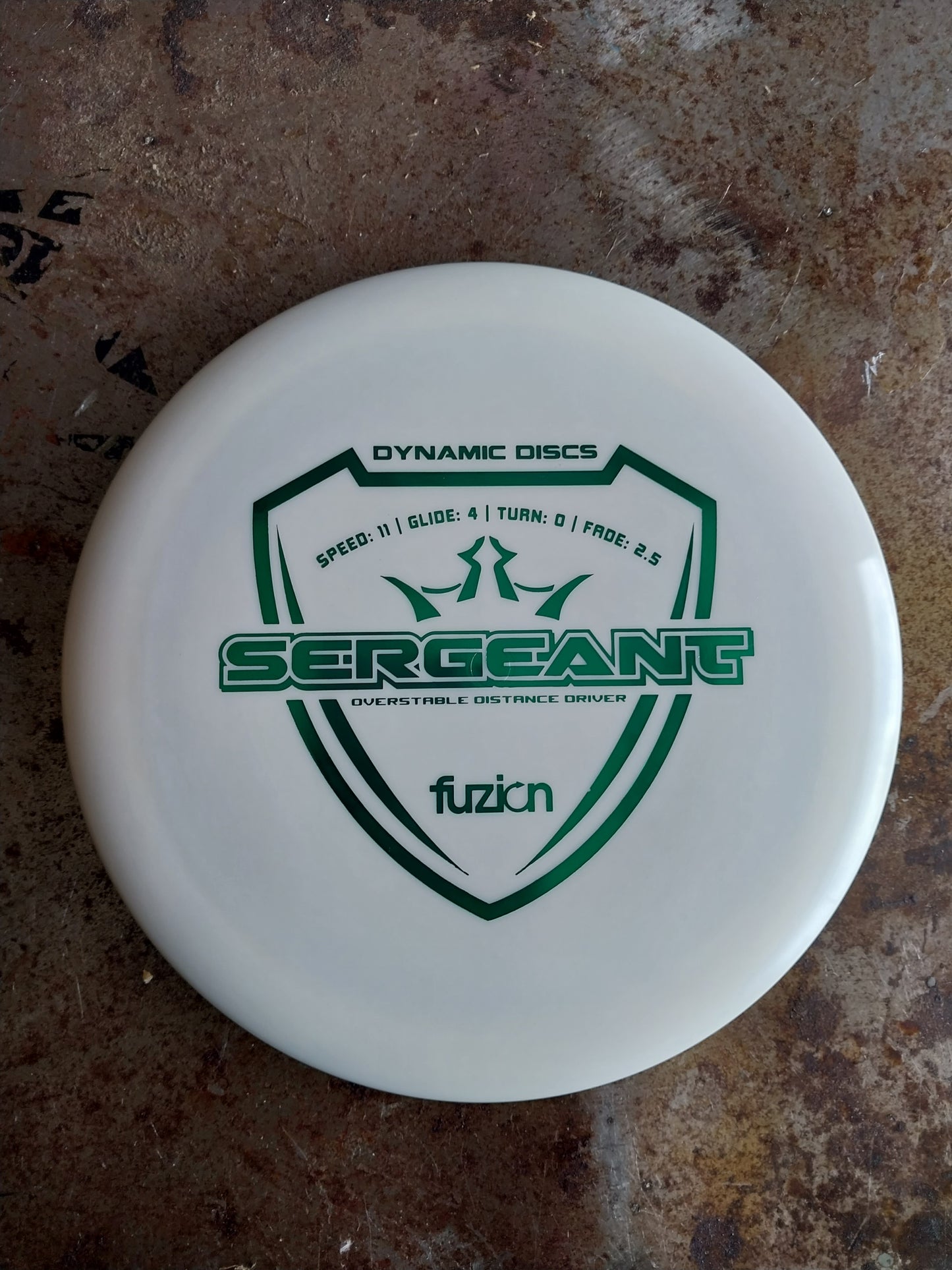 Dynamic Discs Fuzion Sergeant