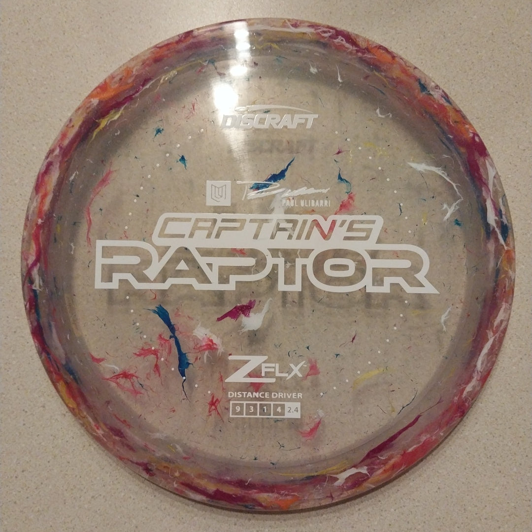 Discraft Paul Ulibarri Jawbreaker Z FLX Captain's Raptor