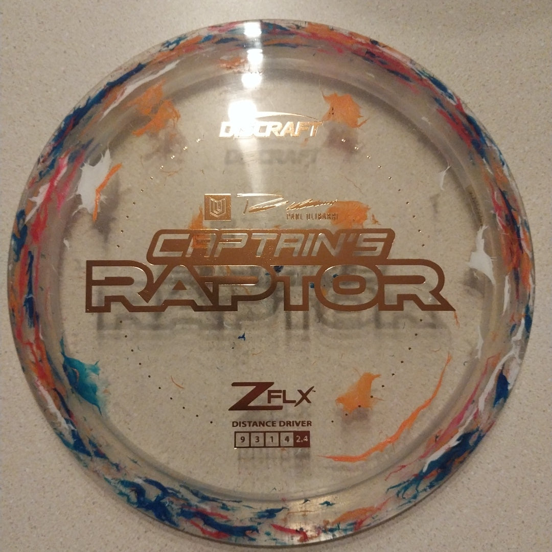 Discraft Paul Ulibarri Jawbreaker Z FLX Captain's Raptor