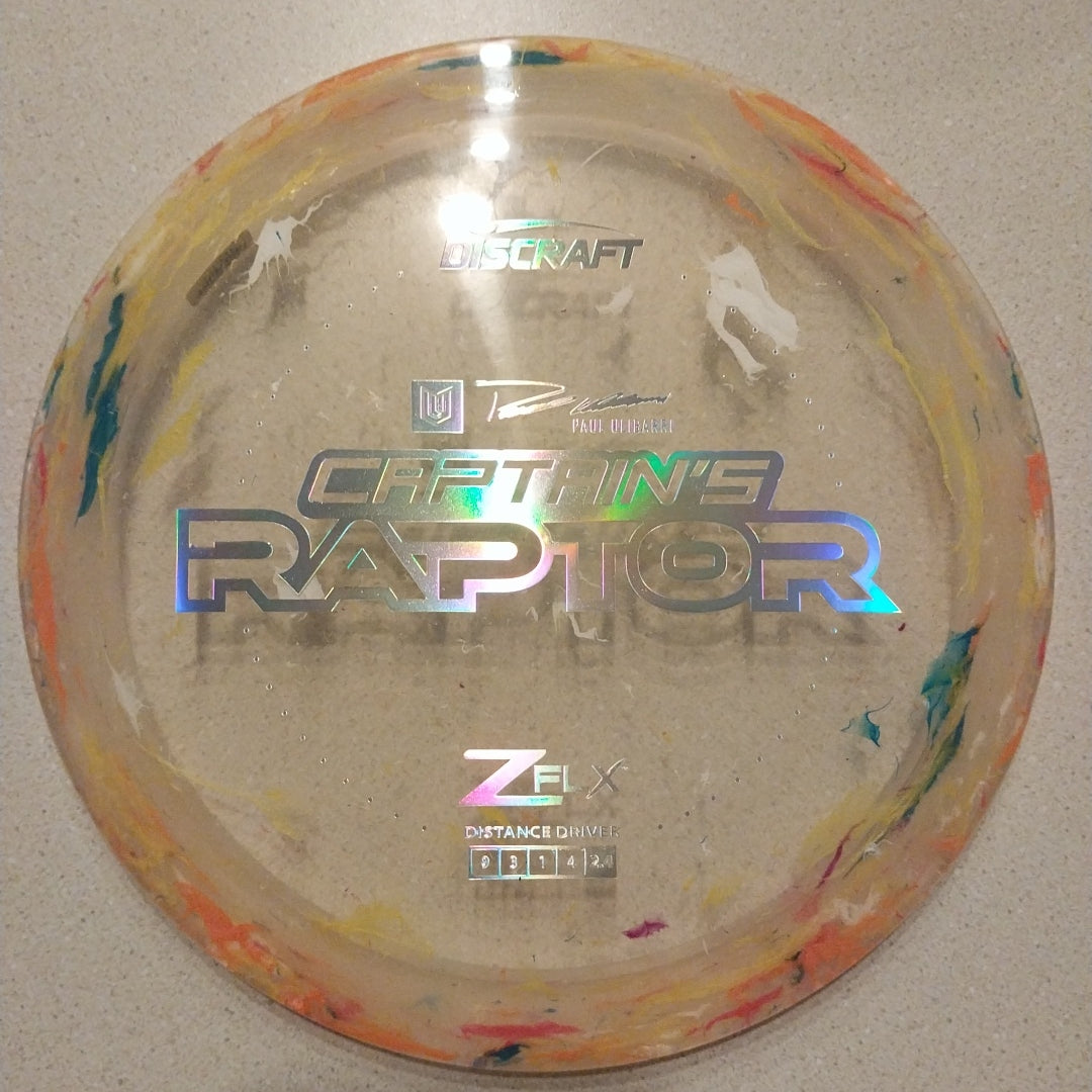 Discraft Paul Ulibarri Jawbreaker Z FLX Captain's Raptor