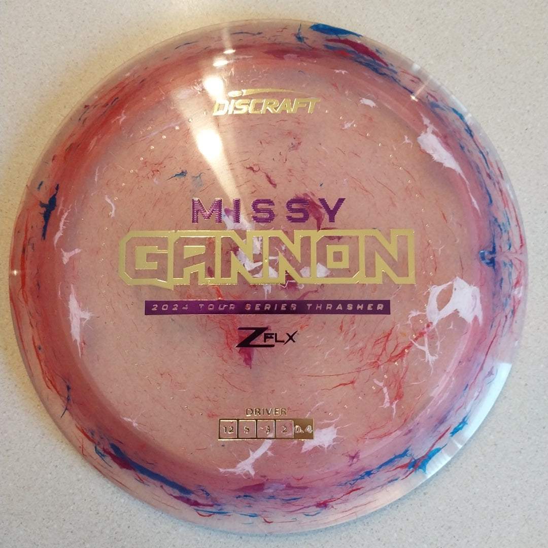 Discraft 2024 Tour Series Missy Gannon JB Z Flx Thrasher