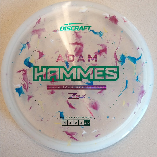 Discraft 2024 Tour Series Adam Hammes JB Z Flx Zone