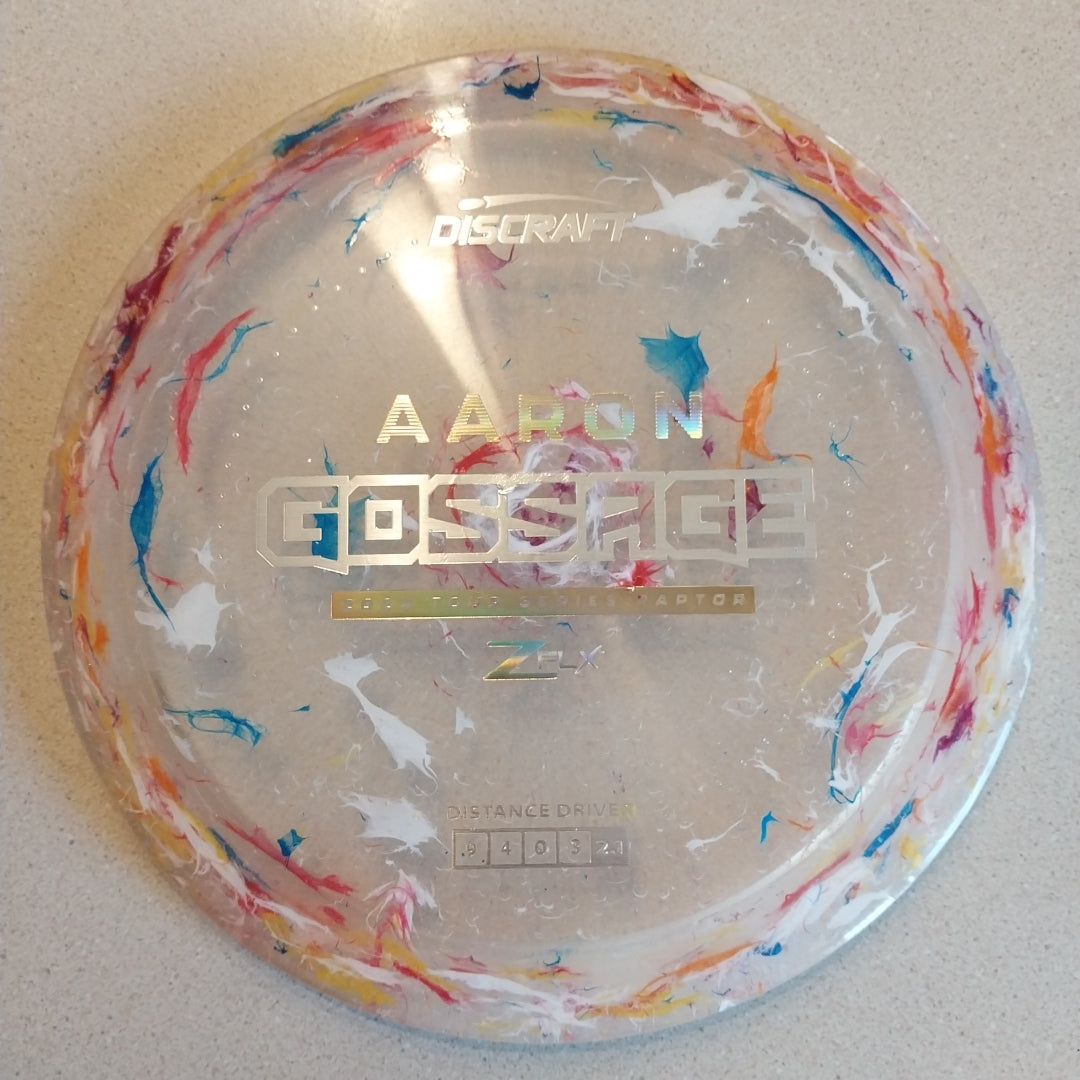 Discraft 2024 Tour Series Aaron Gossage JB Z Flx Raptor