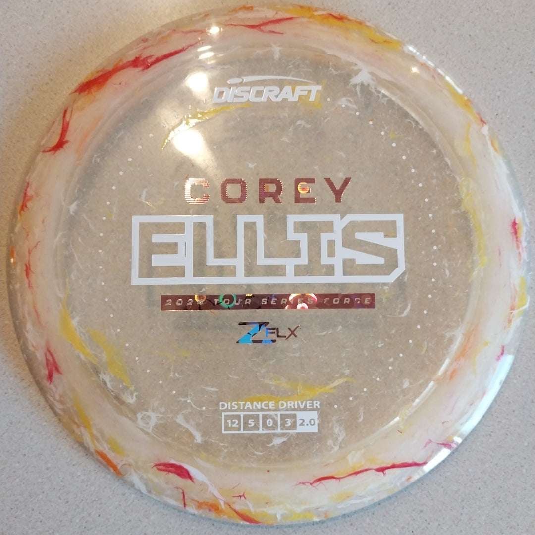 Discraft 2024 Tour Series Corey Ellis JB Z Flx Force