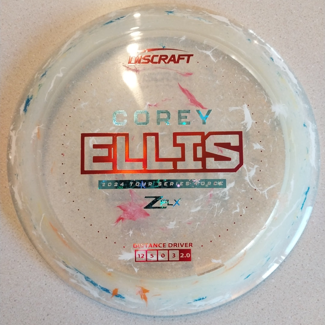 Discraft 2024 Tour Series Corey Ellis JB Z Flx Force