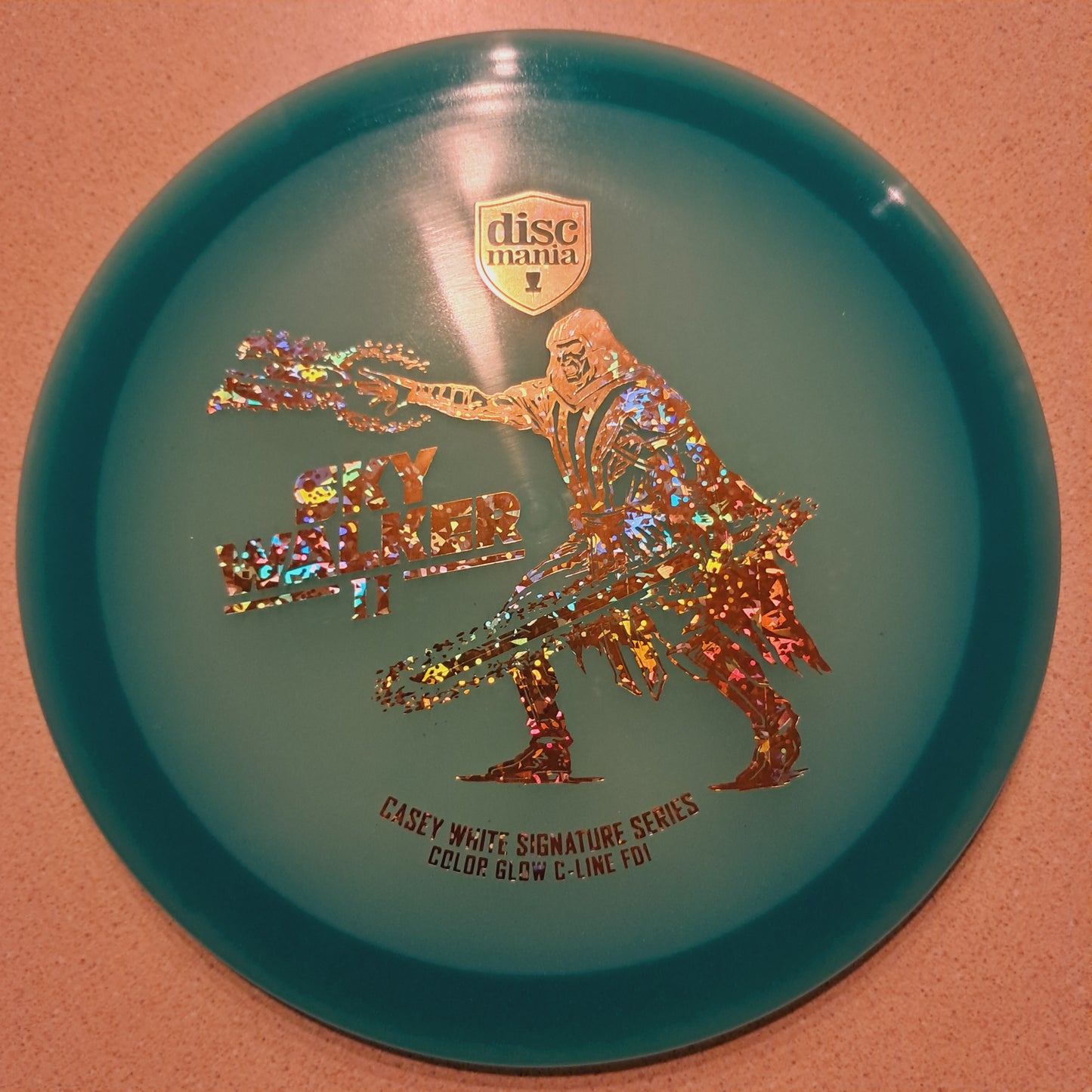 Discmania Casey White Signature Series Color Glow C-Line FD1 (Sky Walker 2)