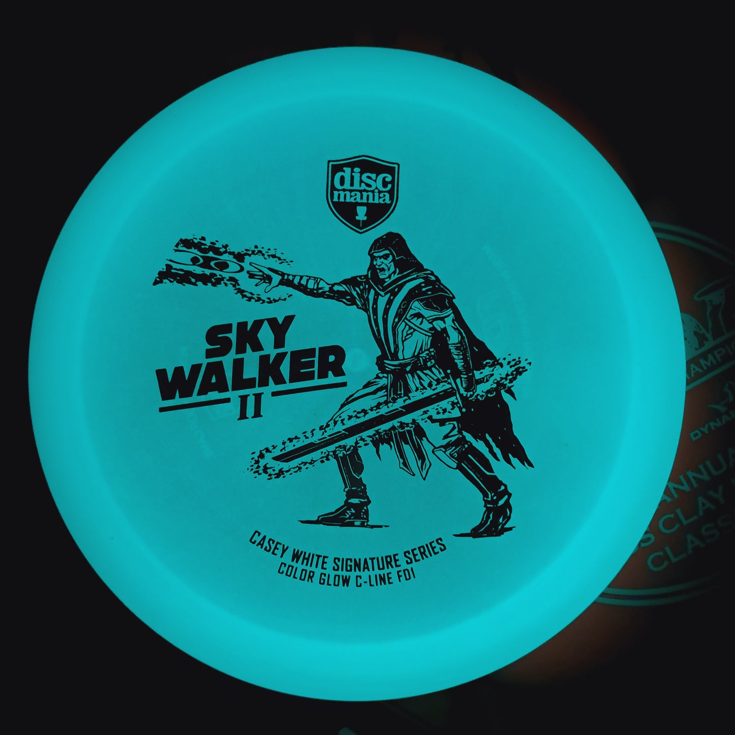 Discmania Casey White Signature Series Color Glow C-Line FD1 (Sky Walker 2)