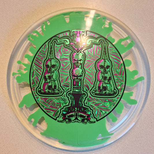 Dynamic Discs Lucid-Ice SplaDDer Justice-Scales of Justice 10 Year Anniversary