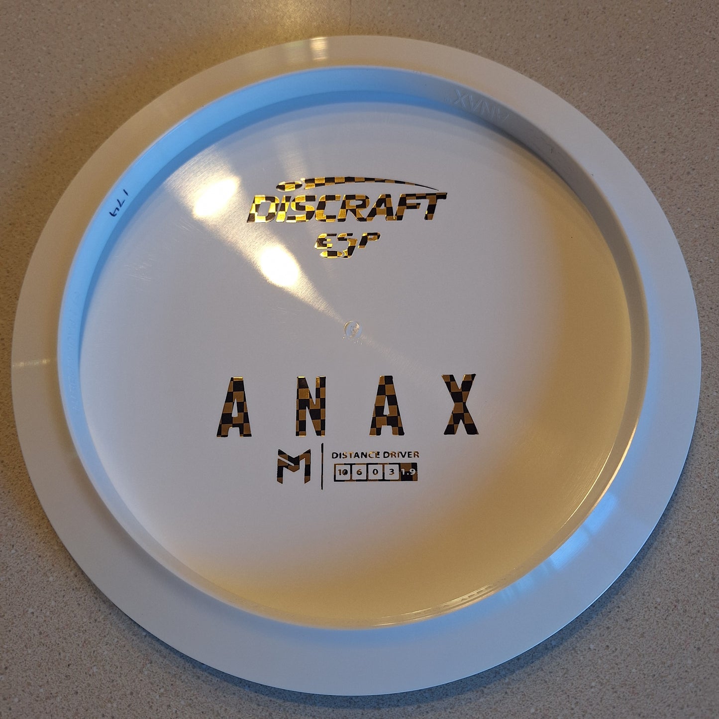 Discraft Paul McBeth Dyer's Delight ESP Anax Bottom Stamp