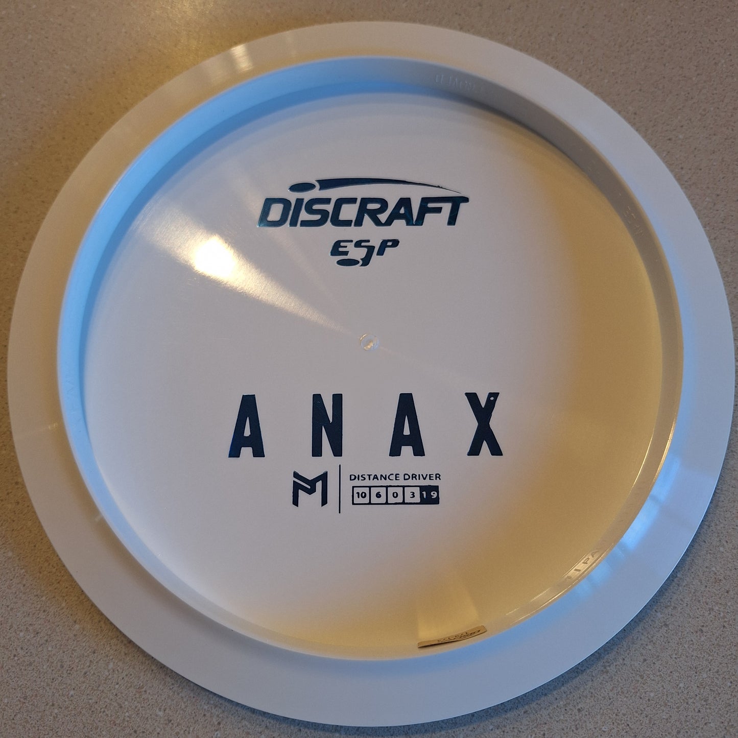 Discraft Paul McBeth Dyer's Delight ESP Anax Bottom Stamp