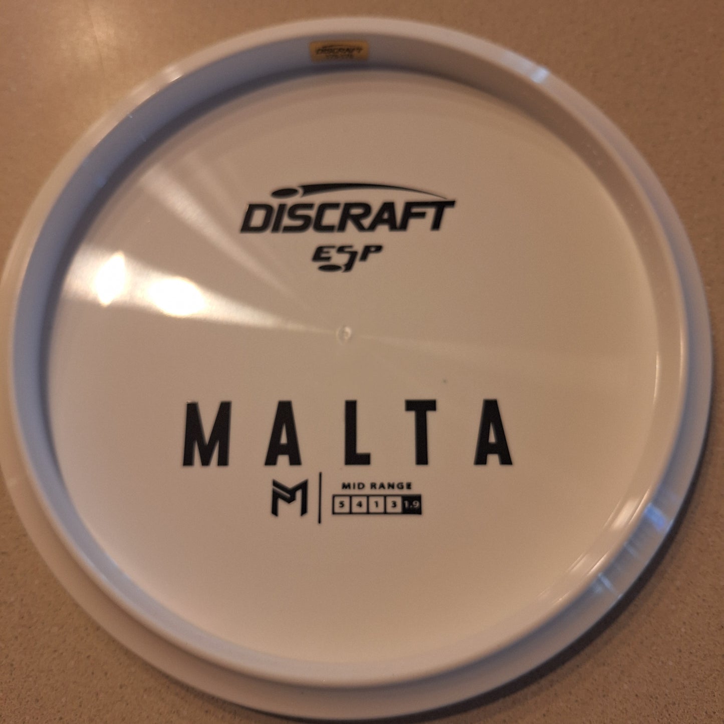Discraft Paul McBeth Dyer's Delight ESP Malta Bottom Stamp