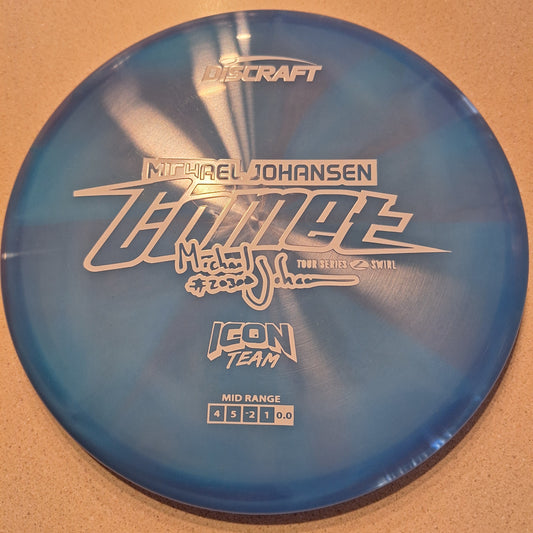Discraft 2025 Michael Johansen Tour Series Z Swirl Comet