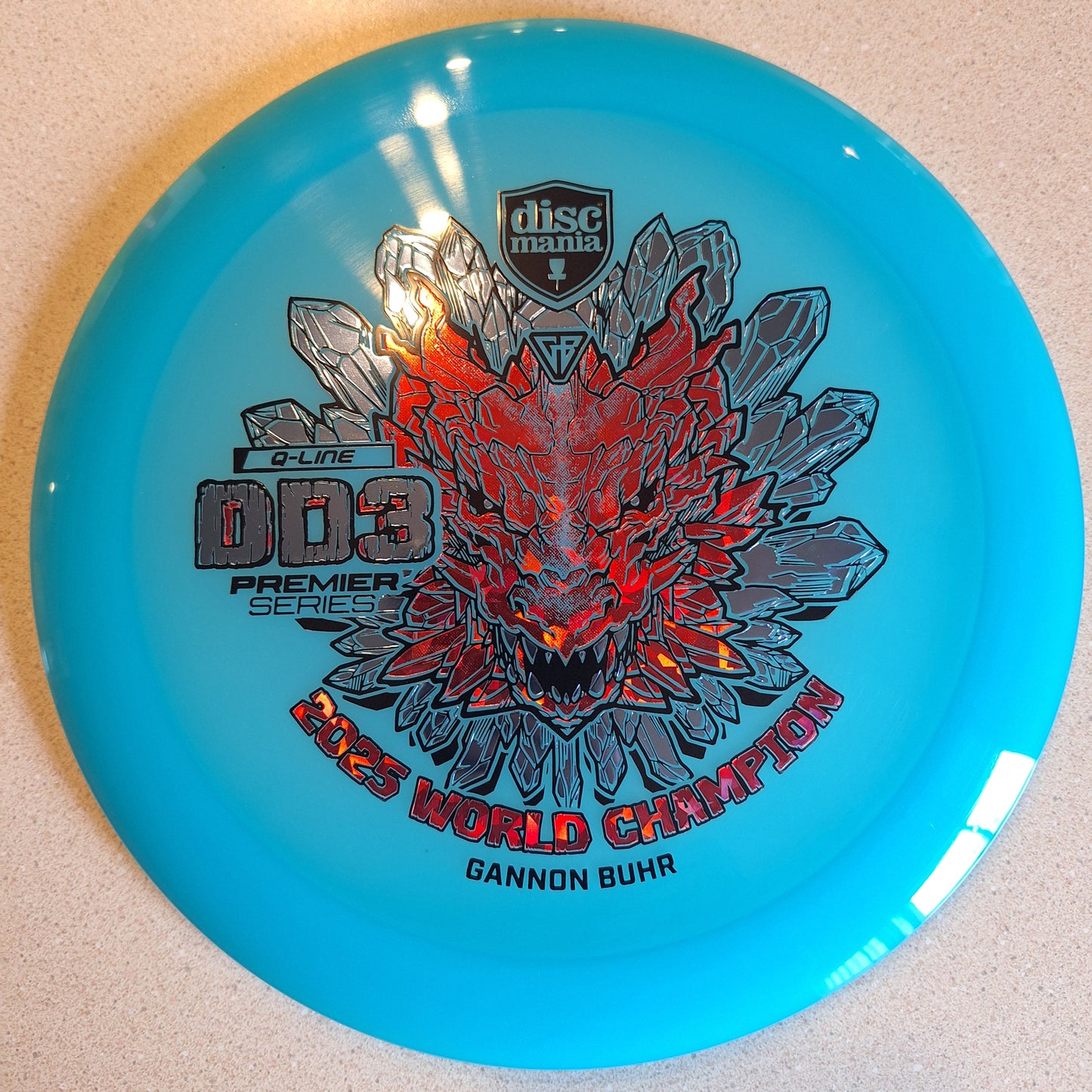 Discmania Gannon Buhr Premier Series Q-Line DD3