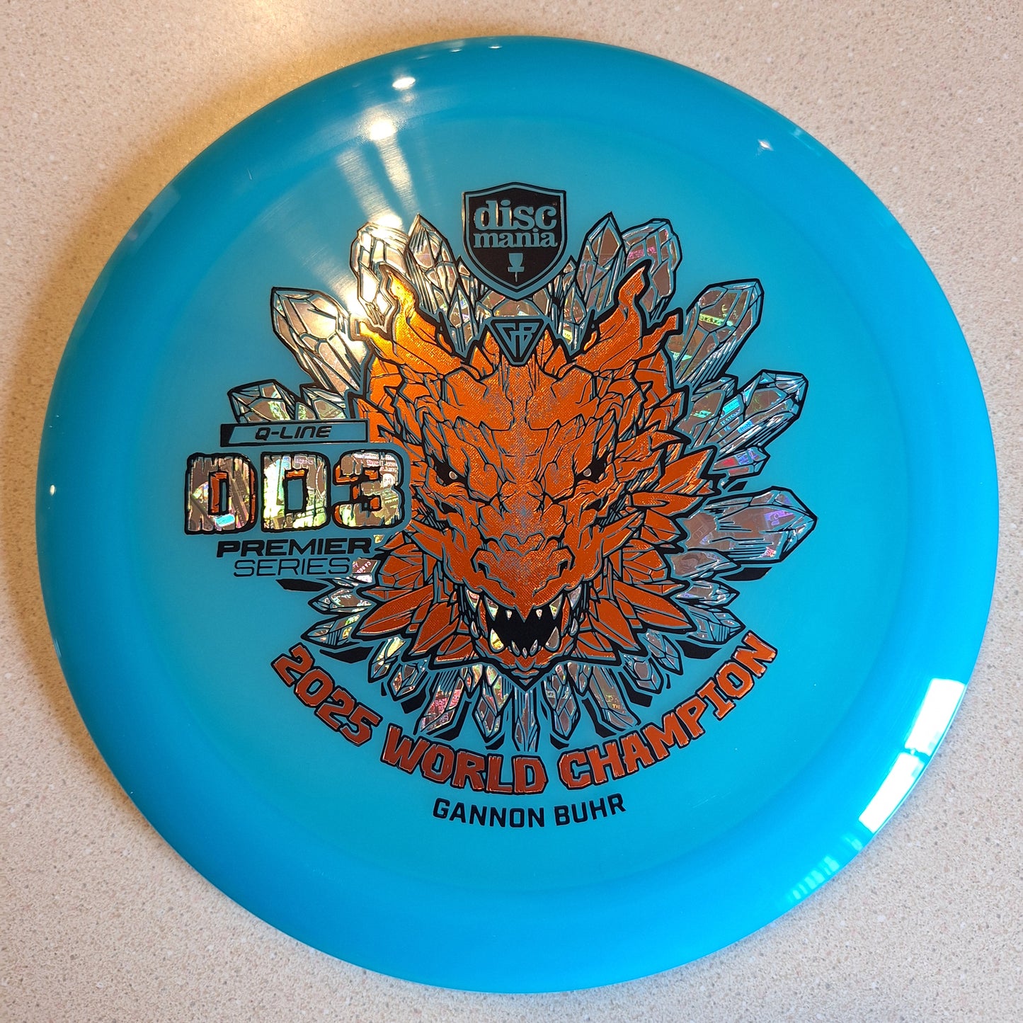 Discmania Gannon Buhr Premier Series Q-Line DD3