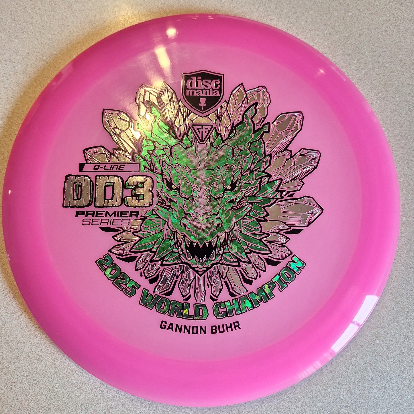 Discmania Gannon Buhr Premier Series Q-Line DD3