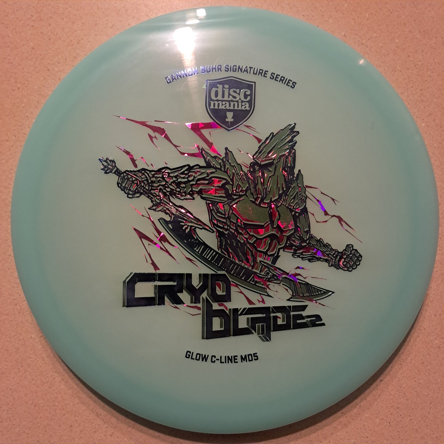 Discmania Gannon Buhr Signature Series Glow C-Line MD5 Cryo Blade 2