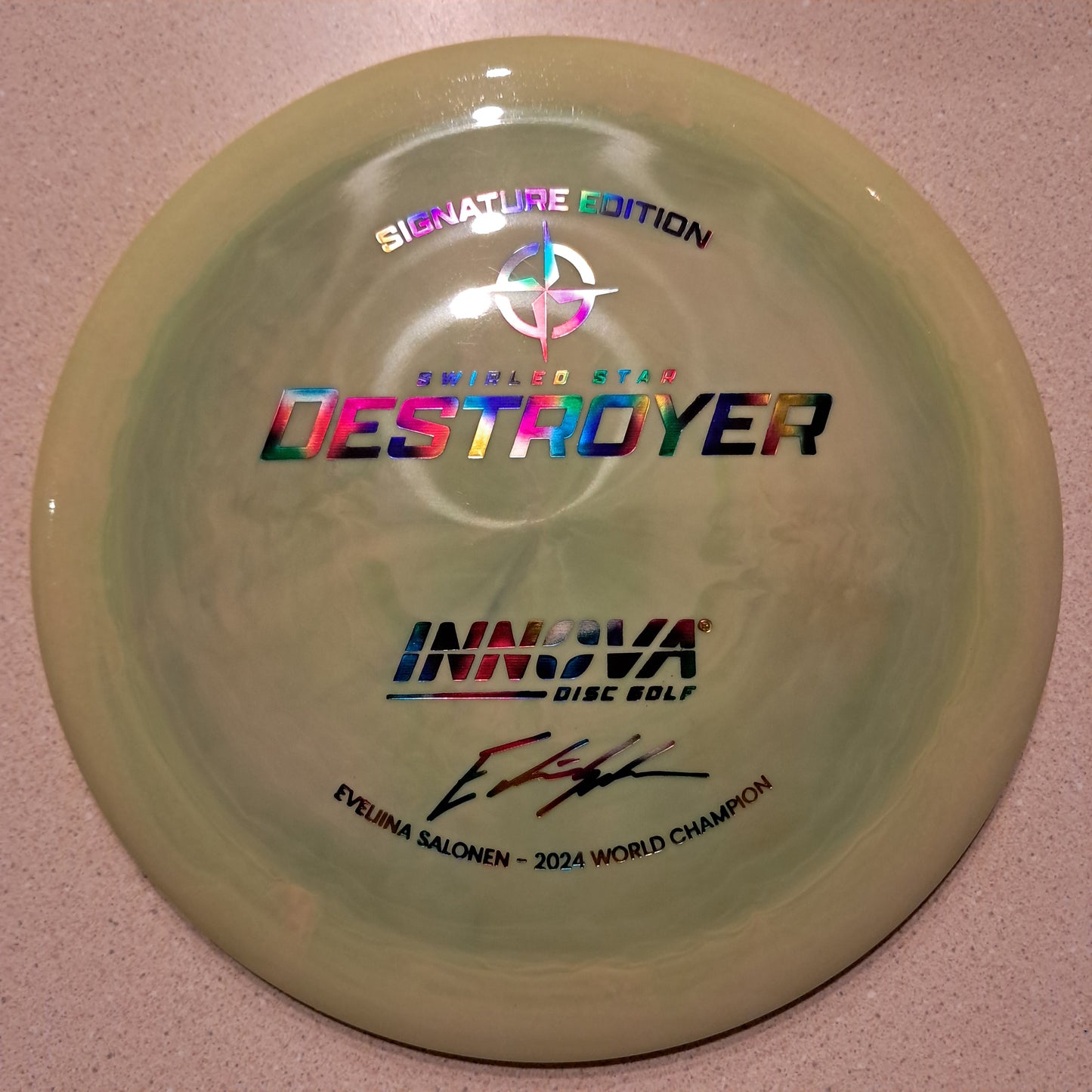 Innova Eveliina Salonen 2024 World Champion Swirled Star Destroyer