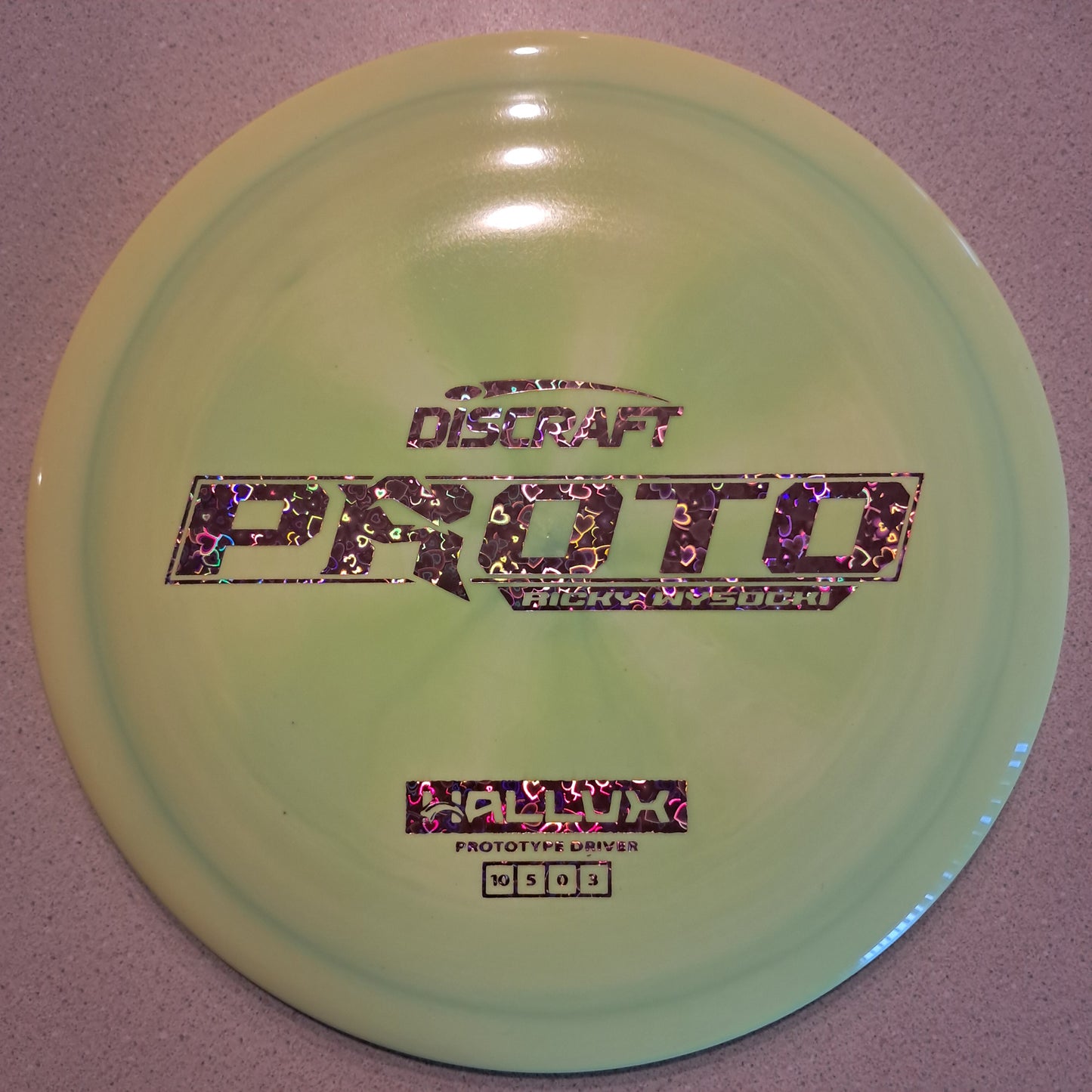 Discraft Ricky Wysocki Prototype Hallux