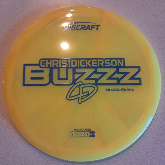 Discraft 2025 Tour Series Chris Dickerson Z Swirl Buzzz