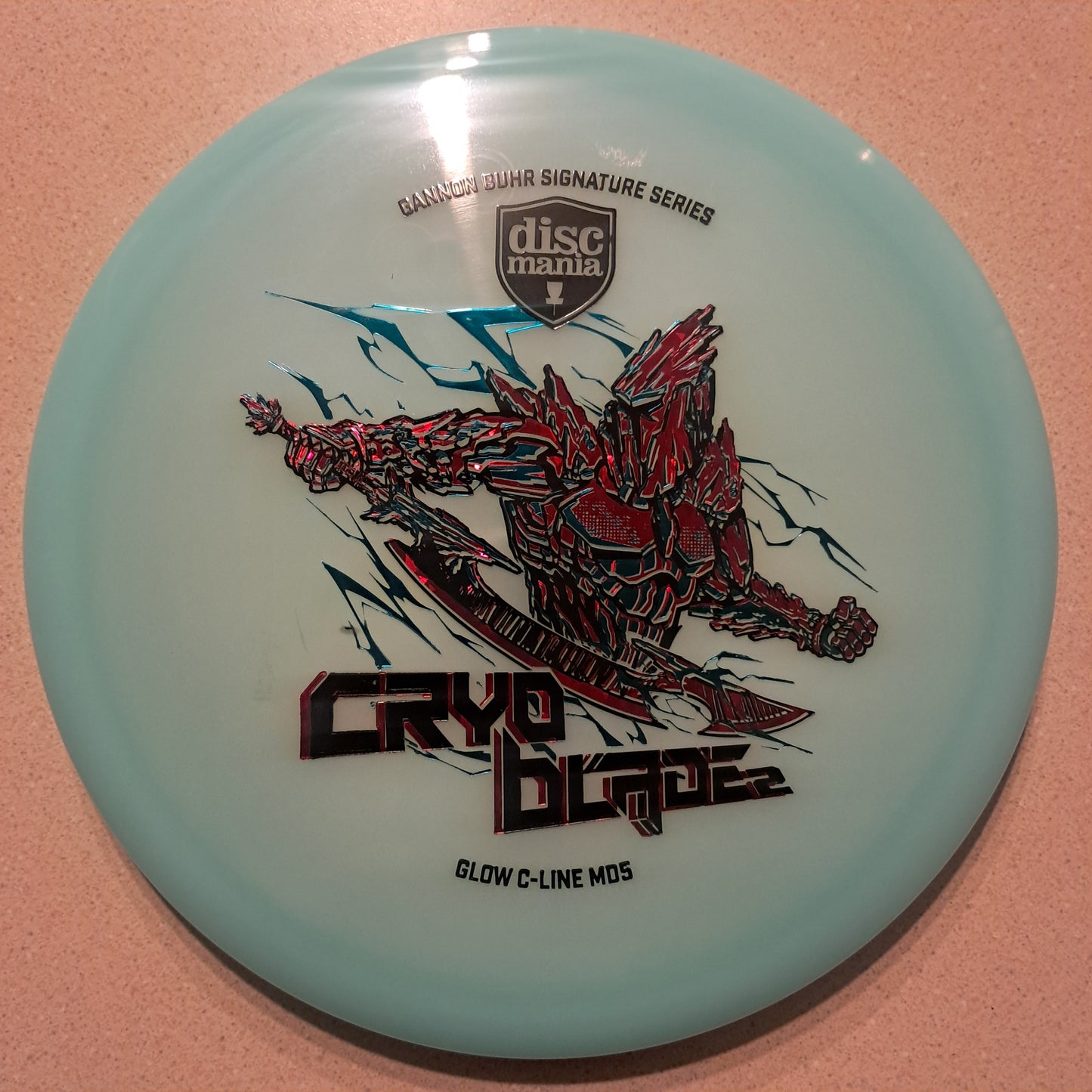 Discmania Gannon Buhr Signature Series Glow C-Line MD5 Cryo Blade 2