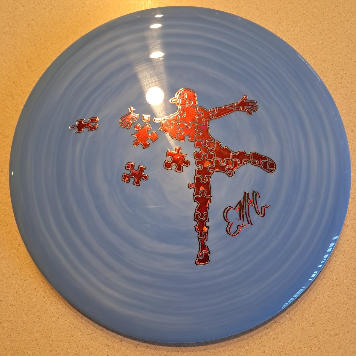 Dynamic Discs Fuzion Eric McCabe EMac Truth (Retooled)-The Missing Piece