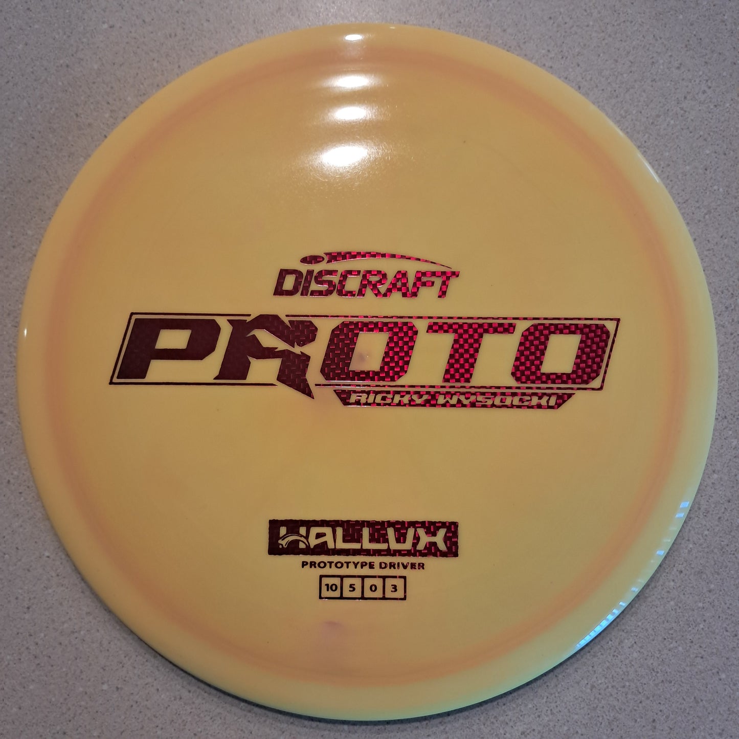 Discraft Ricky Wysocki Prototype Hallux