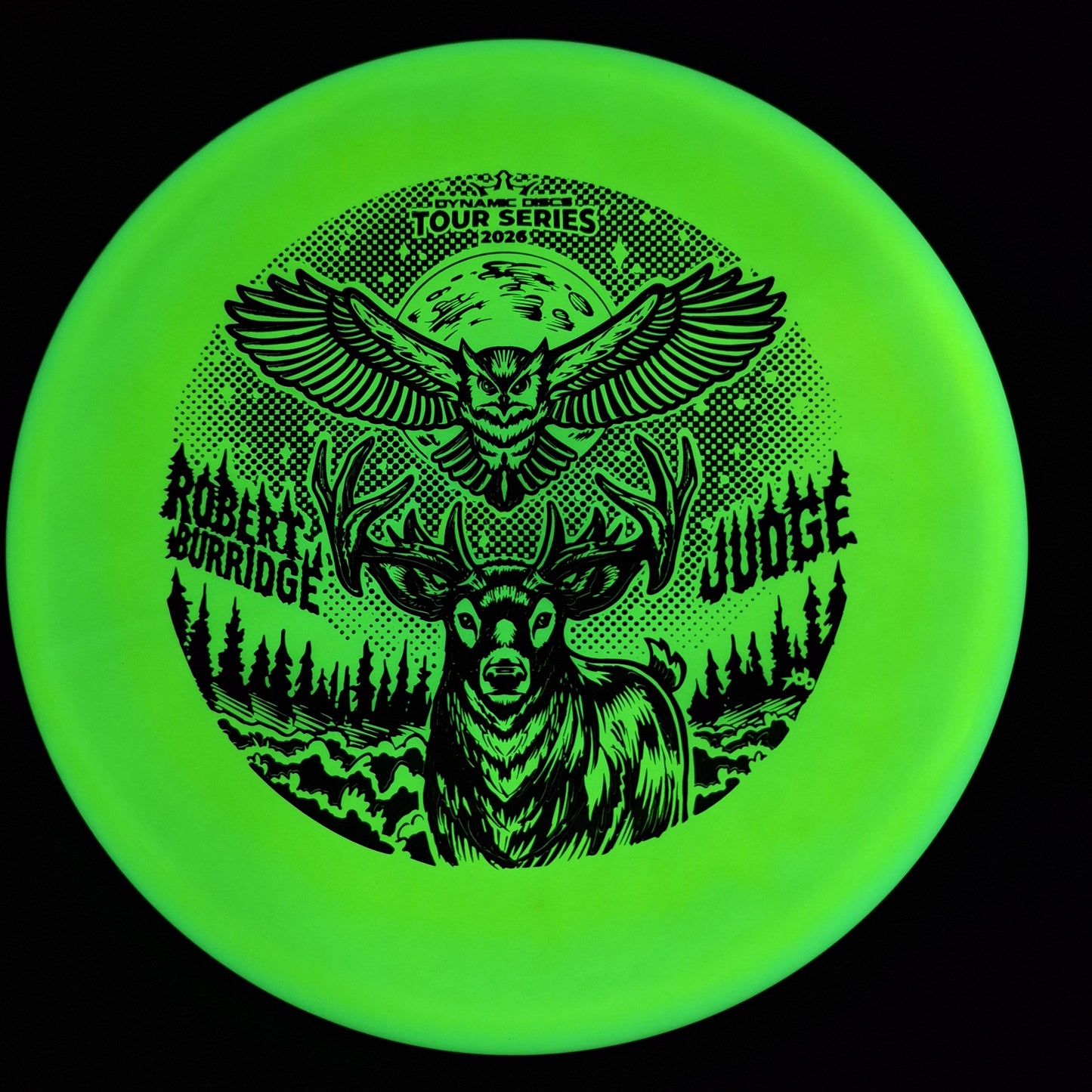 Dynamic Discs Robert Burridge 2026 Team Series Lucid-X Moonshine Orbit Judge