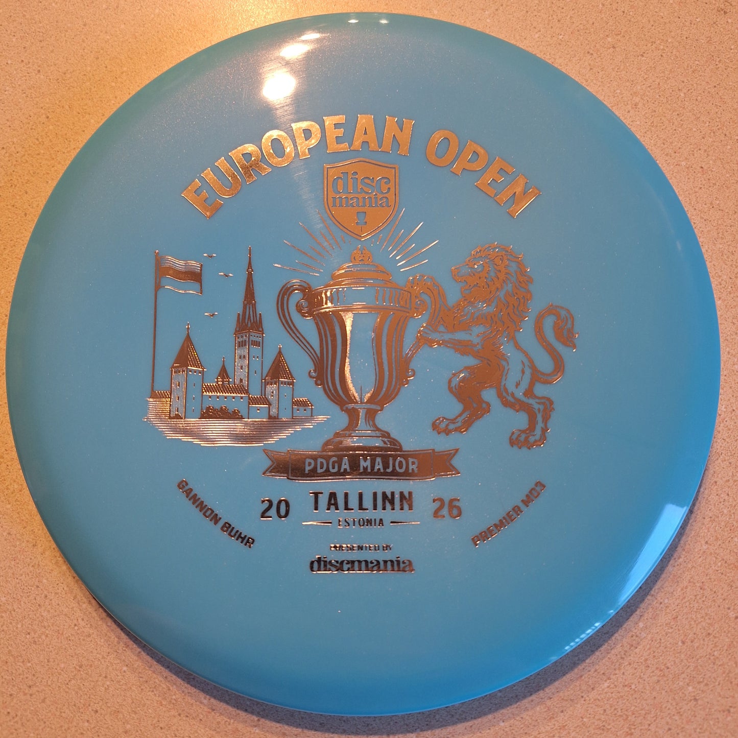 Discmania Gannon Buhr Triumph Series Q-Line MD3 (2026 European Open)