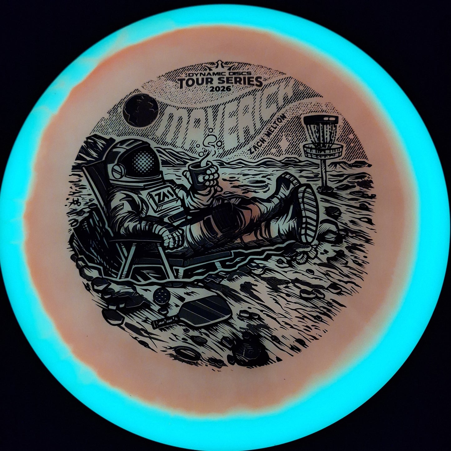 Dynamic Discs Zach Melton 2026 Team Series Lucid-X Moonshine Orbit Maverick