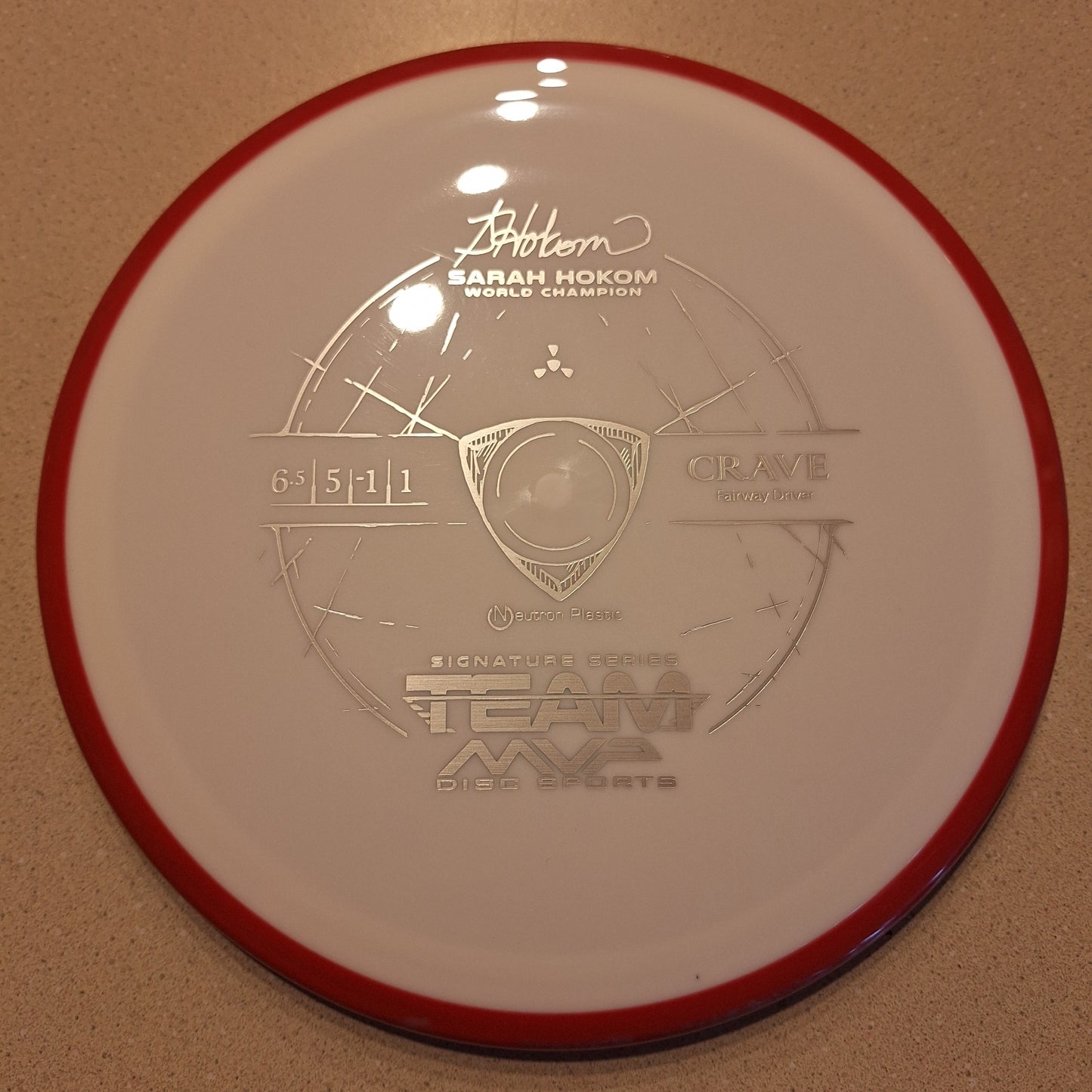 Axiom Neutron Crave Sarah Hokom World Champion Disc