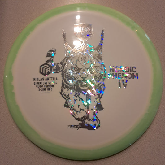 Discmania Nordic Phenom 4- Niklas Anttila Signature Series Glow Horizon S-Line DD3