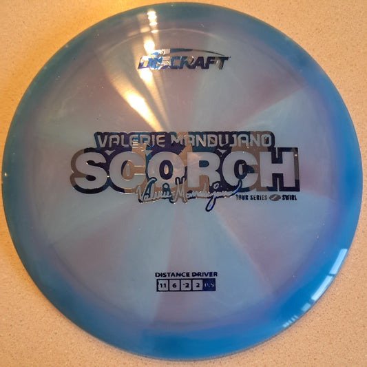 Discraft 2025 Tour Series Valerie Mandujano Z Swirl Scorch
