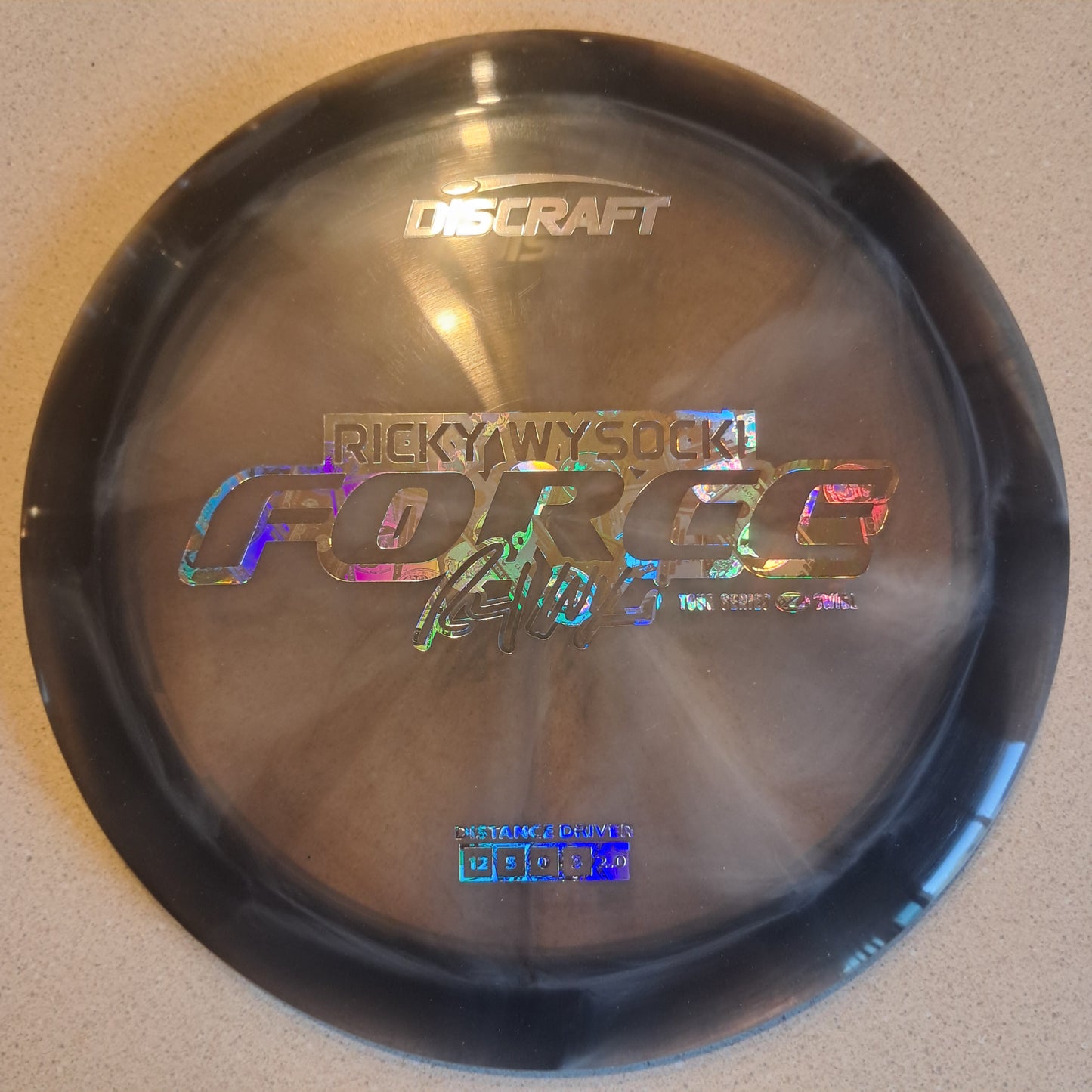 Discraft 2025 Tour Series Ricky Wysocki Z Swirl Force