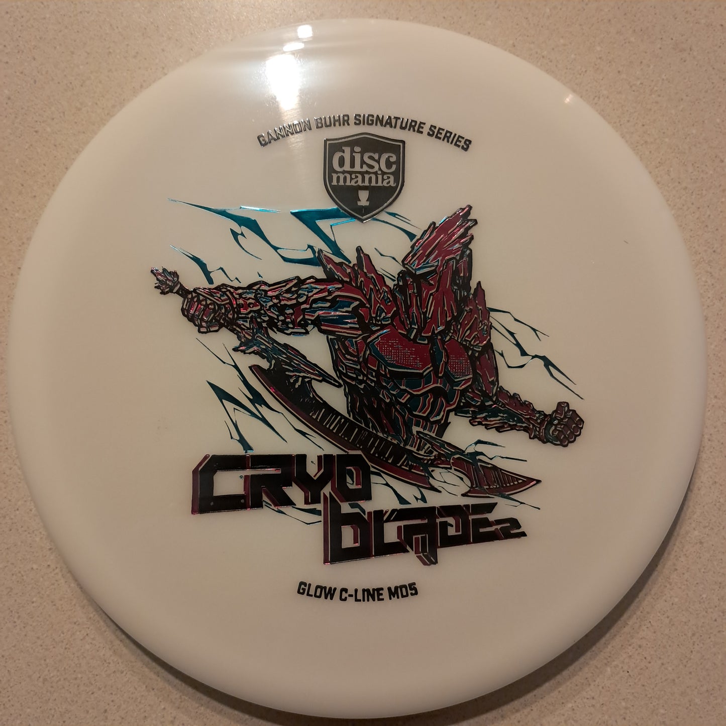 Discmania Gannon Buhr Signature Series Glow C-Line MD5 Cryo Blade 2