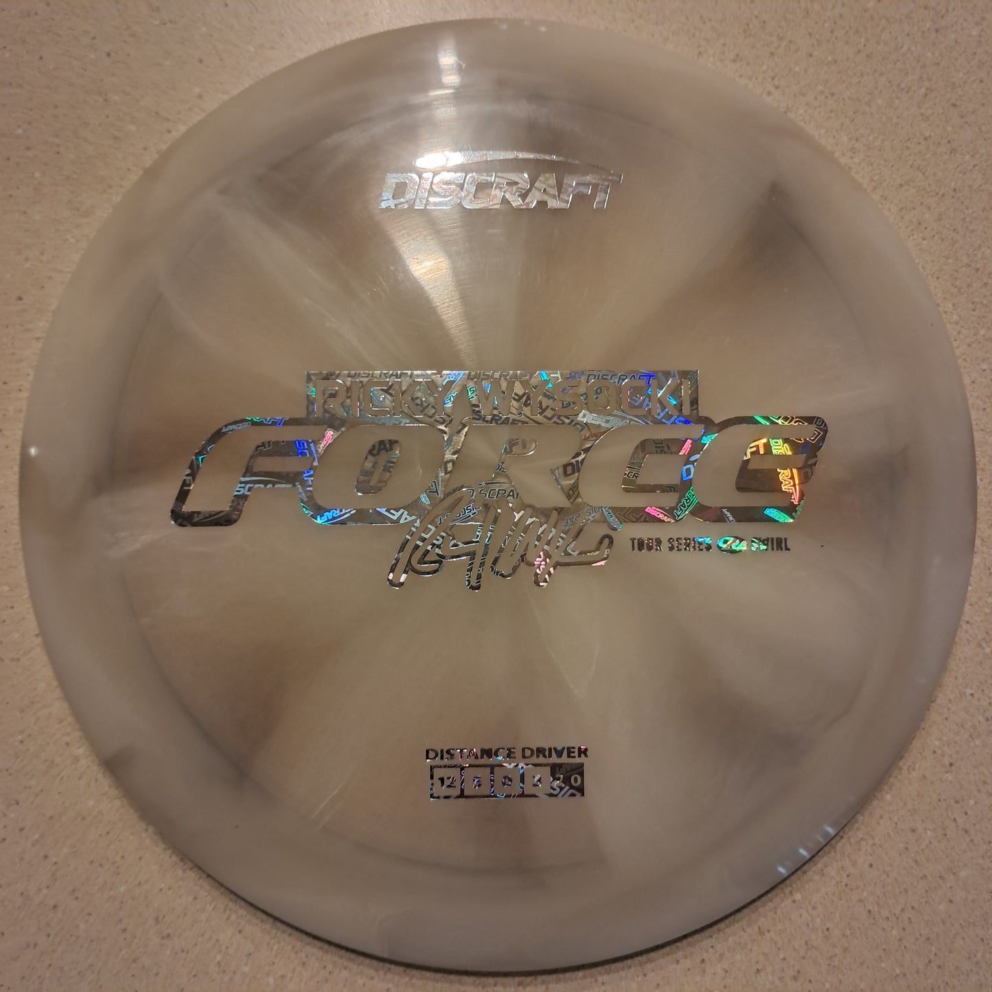 Discraft 2025 Tour Series Ricky Wysocki Z Swirl Force