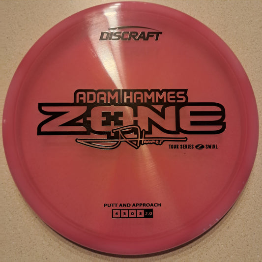 Discraft 2025 Tour Series Adam Hammes Z Swirl Zone