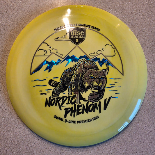 Discmania Nordic Phenom 5 - Niklas Anttila Signature Series Swirl Q-Line Premier DD3