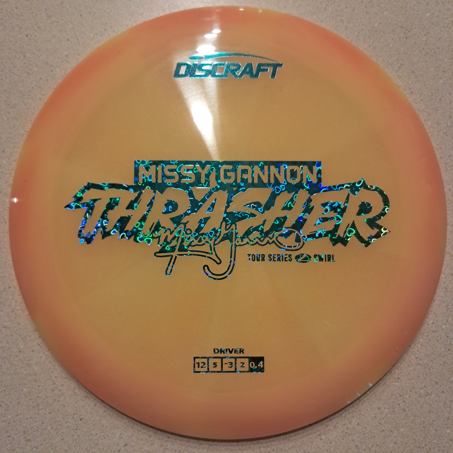 Discraft 2025 Tour Series Missy Gannon Z Swirl Thrasher